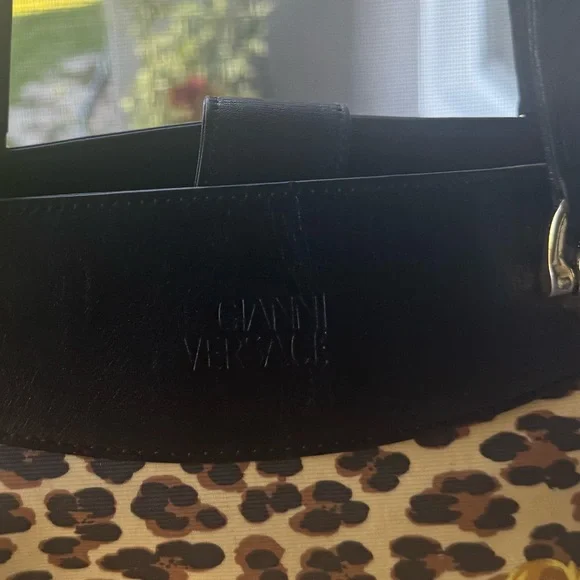 Versace vintage leopard sunburst W/ COA - Picture 3 of 14